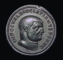 Gold coin of Diocletian, 3rd century BC. Creator: Unknown