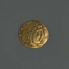 Gold Coin of the Parisii, Celtic, last quarter 2nd century B.C. Creator: Unknown