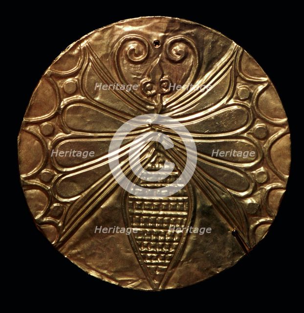 Gold discs from Mycenae, 17th century BC. Artist: Unknown