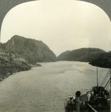 Gold Hill, Gaillard Cut, Panama Canal c1930s. Creator: Unknown