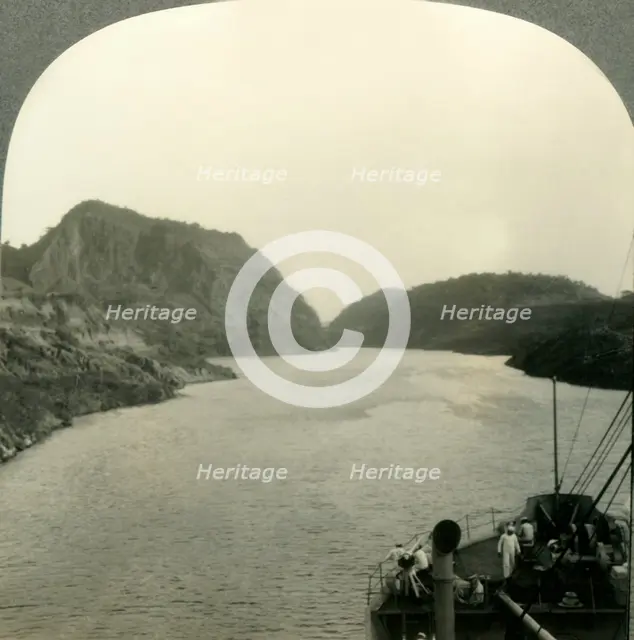 'Gold Hill, Gaillard Cut, Panama Canal', c1930s. Creator: Unknown.