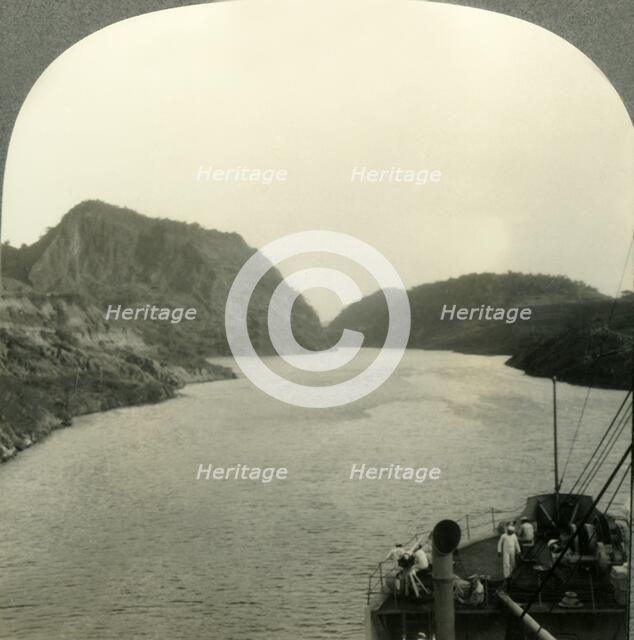 'Gold Hill, Gaillard Cut, Panama Canal', c1930s. Creator: Unknown.