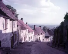 Gold Hill, Shaftesbury, Dorset, c1955. Creator: Arthur Charles Kirby Ware