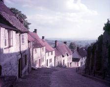 Gold Hill, Shaftesbury, Dorset, c1955. Creator: Arthur Charles Kirby Ware
