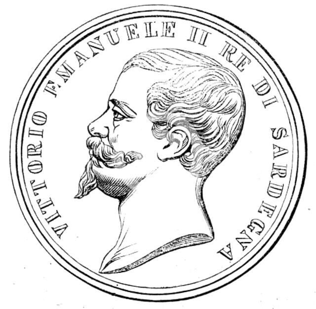 Gold Medal presented by the King of Sardinia to Mr. H. Lowman Taylor, 1858. Creator: Unknown.