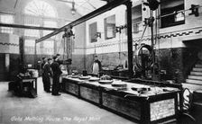 Gold Melting House, the Royal Mint, Tower Hill, London, early 20th century