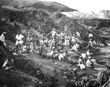 Gold mine, Korea, c1900