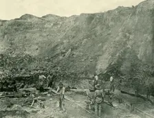 Gold Miners Near Beechworth 1901. Creator: Unknown