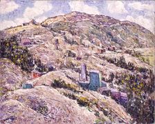 Gold Mining, Cripple Creek, 1929. Creator: Ernest Lawson