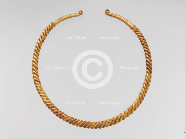 Gold Neck Ring, Celtic, 6th-4th century B.C. Creator: Unknown.