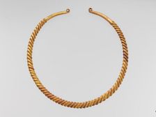 Gold Neck Ring, Celtic, 6th-4th century B.C. Creator: Unknown