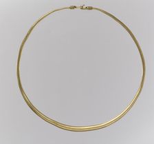 Gold Neck Ring, East Germanic, 5th century. Creator: Unknown