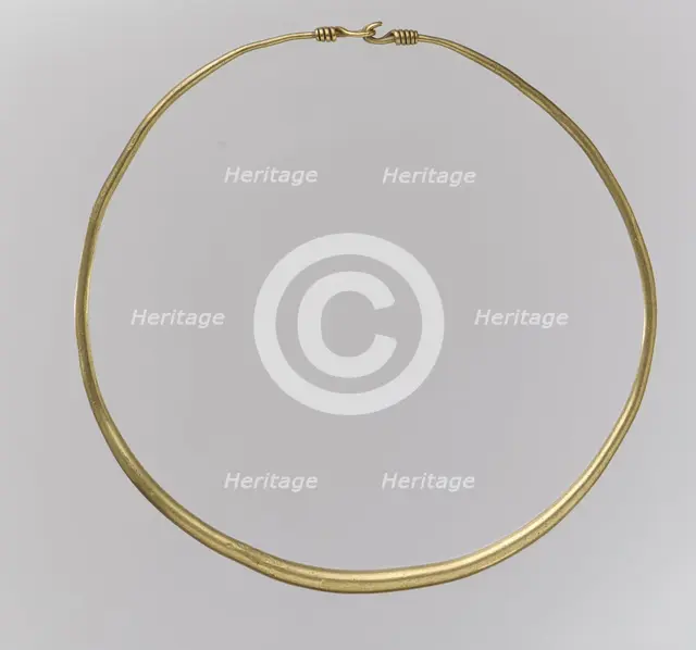 Gold Neck Ring, East Germanic, 5th century. Creator: Unknown.