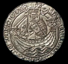 Gold noble of Henry VI, 15th century