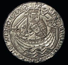 Gold noble of Henry VI, 15th century