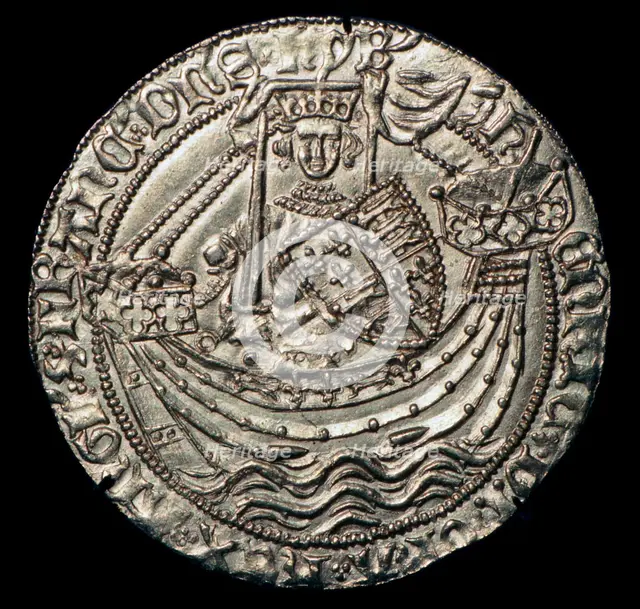 Gold noble of Henry VI, 15th century. Artist: Unknown