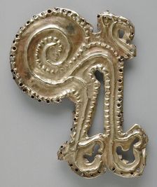 Gold Ornament with Embossed Decoration, 700 B.C.-A.D. 200. Creator: Unknown