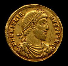 Gold Solidus of Julian (361-63), Byzantine, 361-363. Creator: Unknown