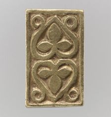 Gold Slide for a Belt or Strap, Avar, 700s. Creator: Unknown