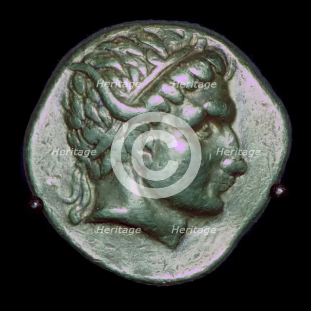 Gold stater of Antiochus I, 3rd century BC. Artist: Unknown