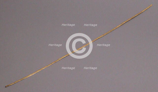 Gold Strip, Avar, 700s. Creator: Unknown.