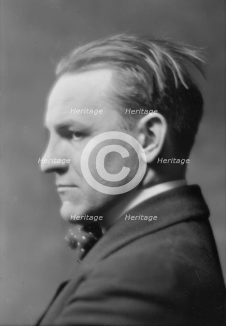 Goldbeck, Walter, portrait photograph, 1915 Mar. 22. Creator: Arnold Genthe.