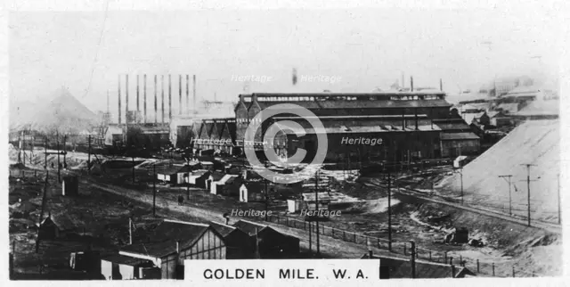 Golden Mile, Western Australia, 1928. Artist: Unknown