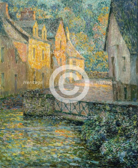 Golden morning, 1920. Creator: Le Sidaner, Henri (1862-1939).