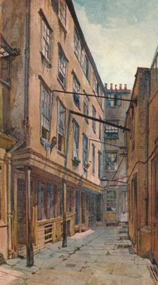 Golden Buildings, Strand Westminster, London, c1880 (1926). Artist: John Crowther
