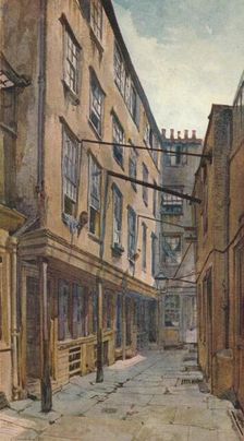 Golden Buildings, Strand Westminster, London, c1880 (1926). Artist: John Crowther