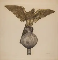 Golden Eagle, c. 1941. Creator: Clarence W Dawson