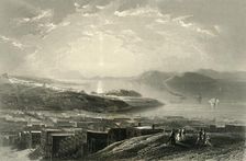 Golden Gate (From Telegraph Hill) 1872. Creator: Edward Paxman Brandard