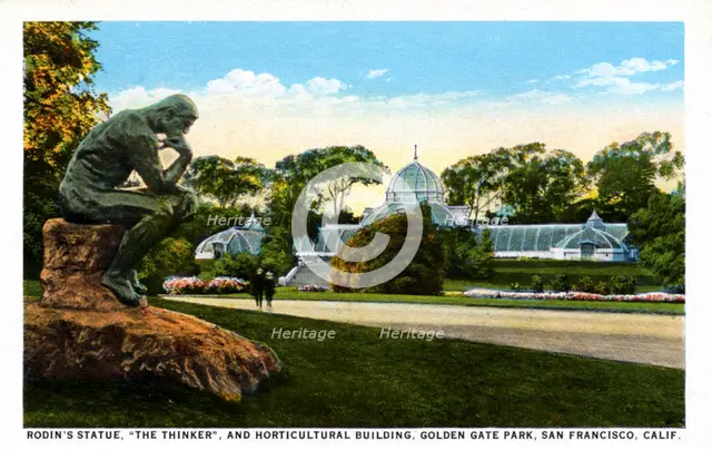 Golden Gate Park, San Francisco, California, USA, 1921. Artist: Unknown