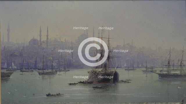 Golden Horn, 1895. Artist: Aivazovsky, Ivan Konstantinovich (1817-1900)