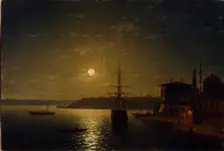 Golden Horn. Turkey, after 1845. Artist: Aivazovsky, Ivan Konstantinovich (1817-1900)