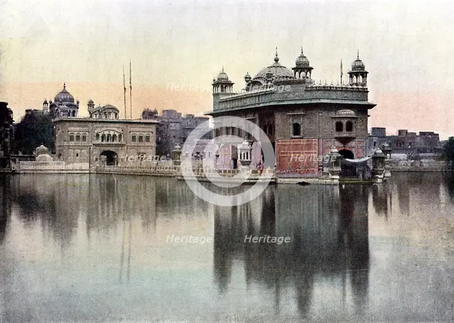 Golden Temple, Amritsar, Punjab, India, c1890. Artist: Unknown