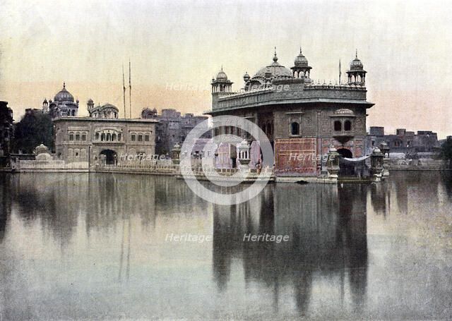 Golden Temple, Amritsar, Punjab, India, c1890. Artist: Unknown