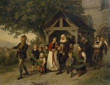 Golden Wedding, 1857. Creator: Hubert Salentin