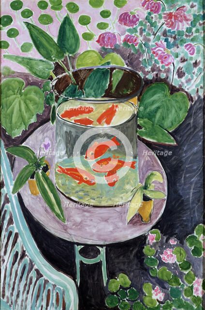 'Goldfish', 1912.  Creator: Henri Matisse.