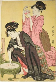 Goldfish, Japan, c. 1794/95. Creator: Kitagawa Utamaro