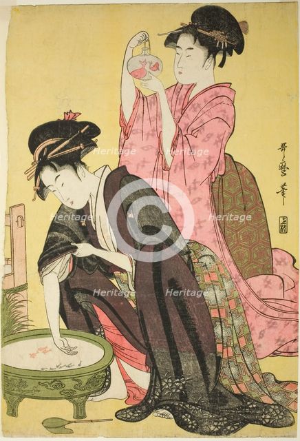 Goldfish, Japan, c. 1794/95. Creator: Kitagawa Utamaro.