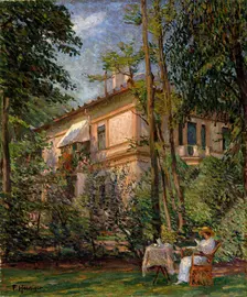Goldschmit's Villa late 19th or early 20th century. Artist: Paul Hoeniger