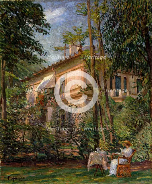 'Goldschmit's Villa', late 19th or early 20th century.  Artist: Paul Hoeniger