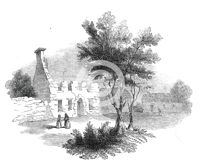 Goldsmith's House, Lissoy, 1845. Creator: Unknown.