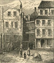 Goldsmith's Tomb in 1860 (1897). Creator: Unknown