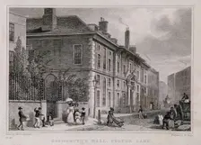 Goldsmiths Hall, London, c1827. Artist: W Wallis