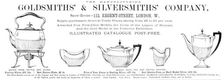 Goldsmiths & Silversmiths Company, 1883. Creator: Unknown