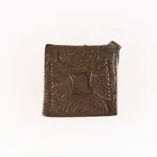 Goldweight with a Geometric Design, Ghana, 18th/19th century. Creator: Unknown