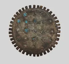 Goldweight Depicting a Geometric Shape, Ghana, 17th/18th century. Creator: Unknown