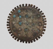 Goldweight Depicting a Geometric Shape, Ghana, 17th/18th century. Creator: Unknown